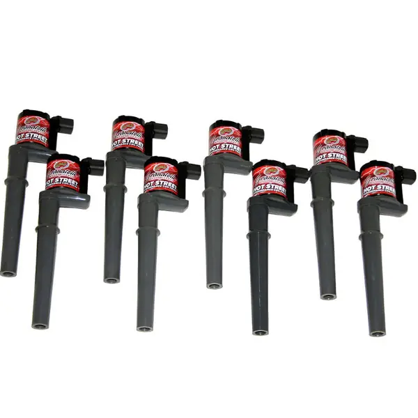 Granatelli 99-14 Ford 4.6L/5.4L/5.8L 4V Hot Street Coil Packs - Black (Set of 8)