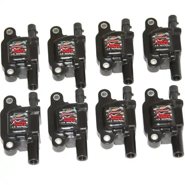 Granatelli 05-13 GM LS1/LS2/LS3/LS4/LS5/LS6/LS7/LS9/LSA/ Hi-Perf Coil Packs - Black (Set of 8)