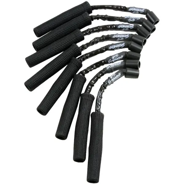 Granatelli 99-23 GM LS2/LS3/LSA/LS7/LS9 Hi-Perf Coil-Near-Plug Wire Conn Kit w/Blk Jacket/Blk Sleeve