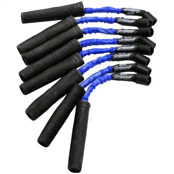 Granatelli 99-23 GM LS2/LS3/LSA/LS7/LS9 Hi-Perf Coil-Near-Plug Conn Kit w/Blue Jacket/Blk Sleeve
