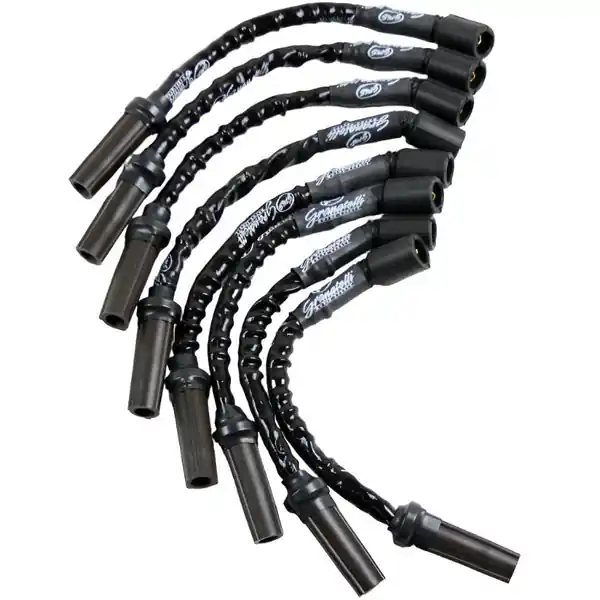Granatelli 14-23 GM L83 5.3L/L86 6.2L Hi-Perf Coil-Near-Plug Wire Conn Kit w/Black Jacket