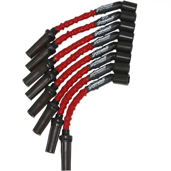 Granatelli 14-23 GM L83 5.3L/L86 6.2L Hi-Perf Coil-Near-Plug Wire Conn Kit w/Red Jacket