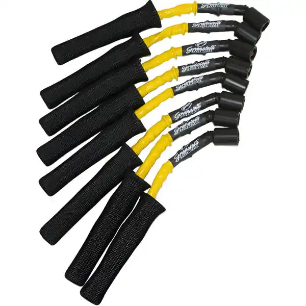 Granatelli 14-23 GM L83 5.3L/L86 6.2L Hi-Perf Coil-Near-Plug Wire Conn Kit w/Ylw Jacket/Blk Sleeve