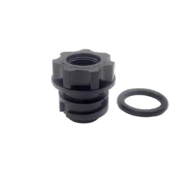 Granatelli GM LS/LT / Ford Coyote -10AN ORB Female Threaded Insert Vented Oil Fill Cap - Black