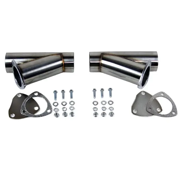 Granatelli 2.5in Stainless Steel Manual Dual Exhaust Cutout