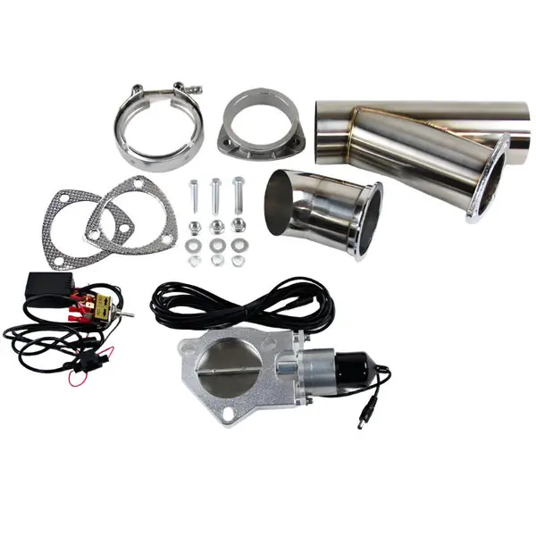 Granatelli 4.0in Stainless Steel Electronic Exhaust Cutout