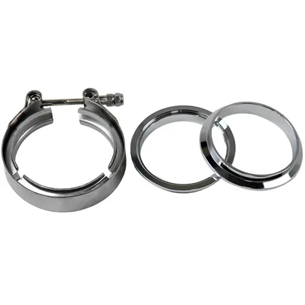 Granatelli 3.0in Mating Male to Female Flanges w/V-Band Clamp