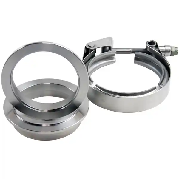 Granatelli 3.5in Mating Male to Female Flanges w/V-Band Clamp