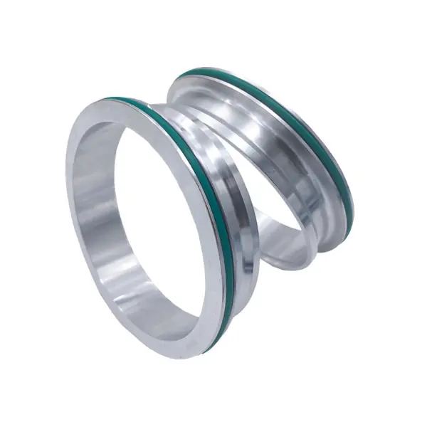 Granatelli Aluminum Dual Seal Clamp 3.0in Weld-on Ferrule Set