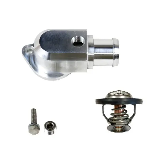 Granatelli 18-21 Jeep Trackhawk Billet Thermostat Housing w/160 Deg Thermostat