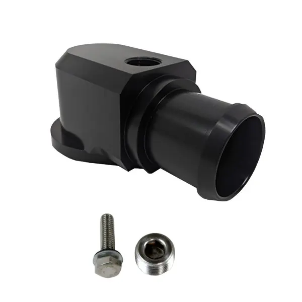 Granatelli 2018-2021 Jeep Trackhawk Durango Hellcat Billet Thermostat Housing- Black Powdercoat