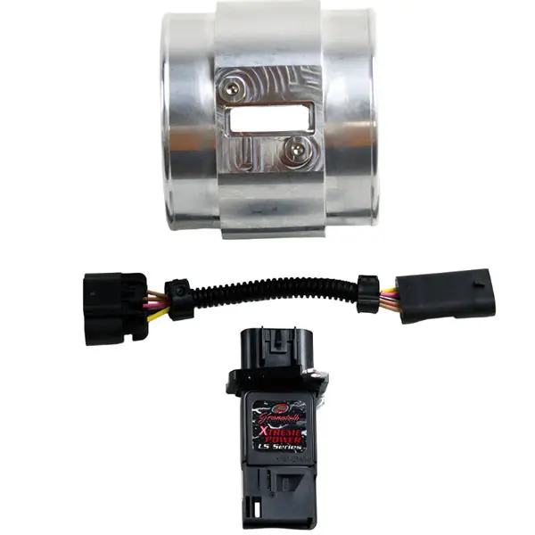 Granatelli GM Series 95mm Mass Airflow Sensor Housing w/5-Pin to Slot Style GM MAF Harness