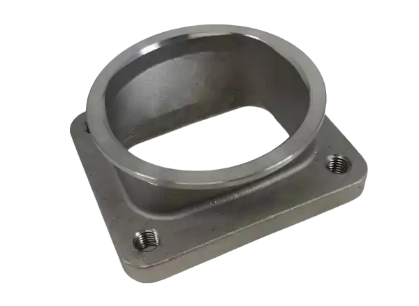 Granatelli Turbo Adapter Cast 2.5in V-Band to T4 Housing (Threaded)