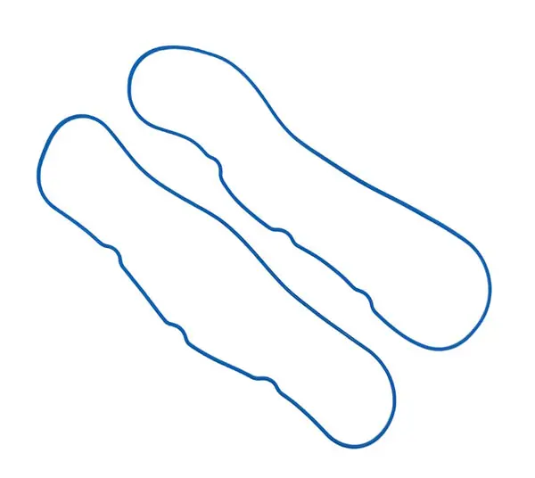 Granatelli GM Gen 3/4 4.8L/5.3L/5.7L/6.0L/6.2L/7.0L Neoprene Valve Cover Gaskets (Pair)