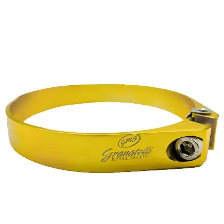 Granatelli 2.0in OD Hose Clamp ID Adjustment Range 50.8-52.8mm - Gold