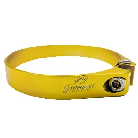 Granatelli 2.25in OD Hose Clamp ID Adjustment Range 57-59mm - Gold
