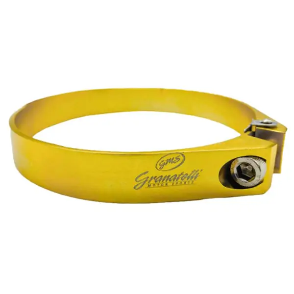 Granatelli 3.5in OD Hose Clamp ID Adjustment Range 89-91mm - Gold
