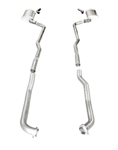 Stainless Works 1973-82 Corvette Exhaust SB 2-1/2in Factory Connect