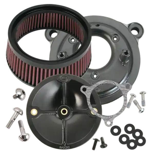 S&S Cycle 08-16 Tri-Glide & CVO Models Stealth Air Cleaner Kit w/o Cover