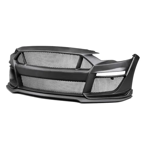 Anderson Composites 2018-2023 Ford Mustang Type-ST Fiberglass Front Bumper w/Lip (Req Anderson Fenders)