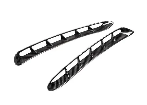 Anderson Composites 2015-2022 Mustang Carbon Fiber GT350 Style Fender Vent Inserts (Only Fit AC Fenders)