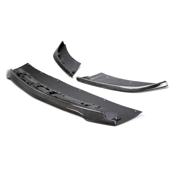 Anderson Composites 2015-2020 Ford Mustang Shelby GT350 Carbon Fiber Front Splitter (3 PC)