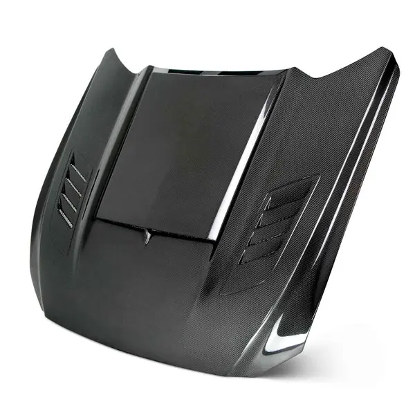 Anderson Composites Ram air double carbon fiber hood 2015-2017 Ford Mustang