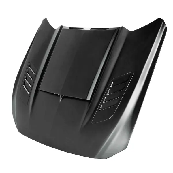 Anderson Composites 2015-2017 Ford Mustang Ram Air Fiberglass Hood