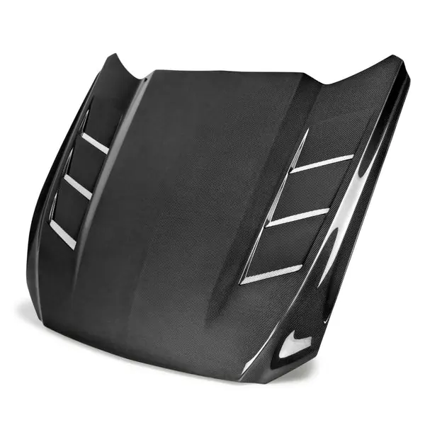 Anderson Composites 2015-2017 Ford Mustang (Excl. GT350/GT350R) Heat Extractor Double Sided Hood