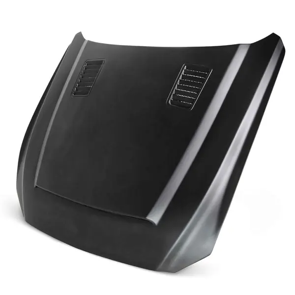 Anderson Composites Type-SN fiberglass hood 2015-2017 Ford Mustang