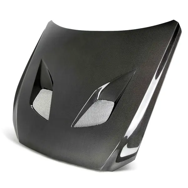 Anderson Composites Type-TT (FORD GT Style) double carbon hood 2015-2017 Ford Mustang