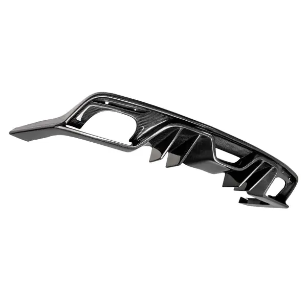 Anderson Composites 2015-2017 Ford Mustang Type-AR Rear Diffuser Quad Tip