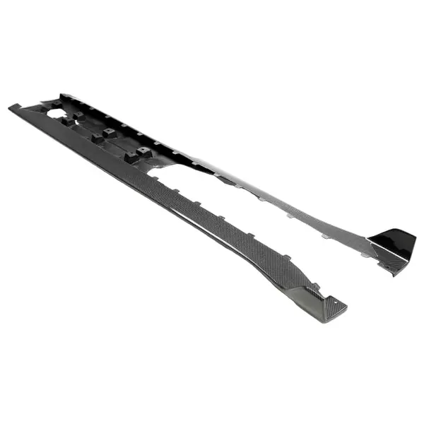 Anderson Composites 2020-2023 Ford Mustang Shelby GT500 Carbon Fiber Rocker Panel Splitters