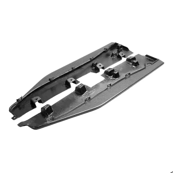 Anderson Composites 2020-2023 Ford Mustang/Shelby GT500 Carbon Fiber Side Splitters