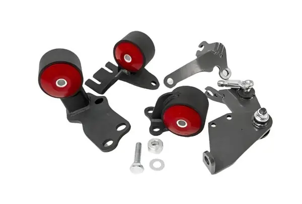 Innovative 88-91 Civic B-Series Black Steel Mounts 60A Bushings w/o Actuator