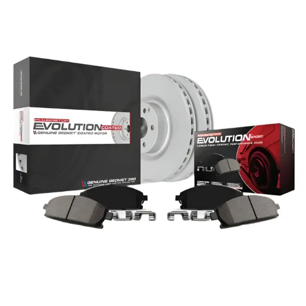 Power Stop 07-15 Audi Q7 Front Z23 Evolution Sport Coated Brake Kit
