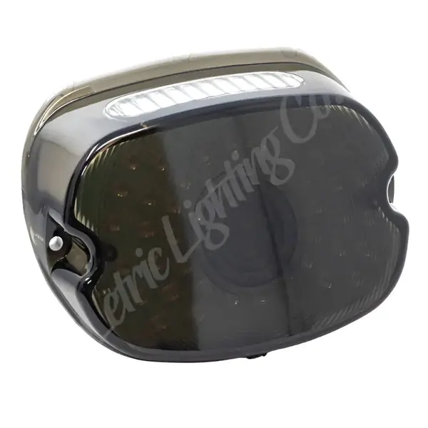 Letric Lighting 99-23 Square Back Model SO-LO Slantback Low-Profile LED Taillight - Smoke Lens