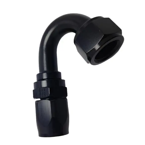 Fragola -8AN x 150 Degree Pro-Flow Hose End - Black
