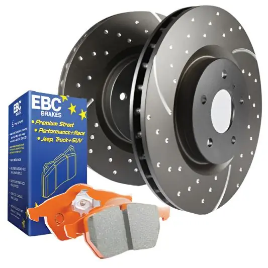 EBC S8 Kits Orangestuff Pads and GD Rotors