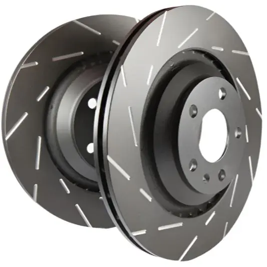 EBC 2015+ Fiat 500X 1.4L Turbo USR Slotted Rear Rotors