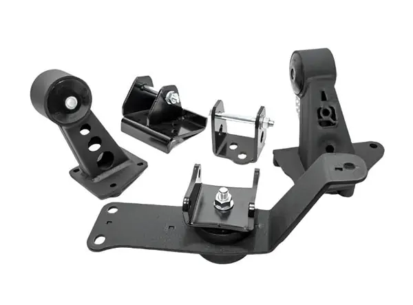 Innovative 00-09 Honda S2000 K-Series Black Steel Mounts 75A Bushings