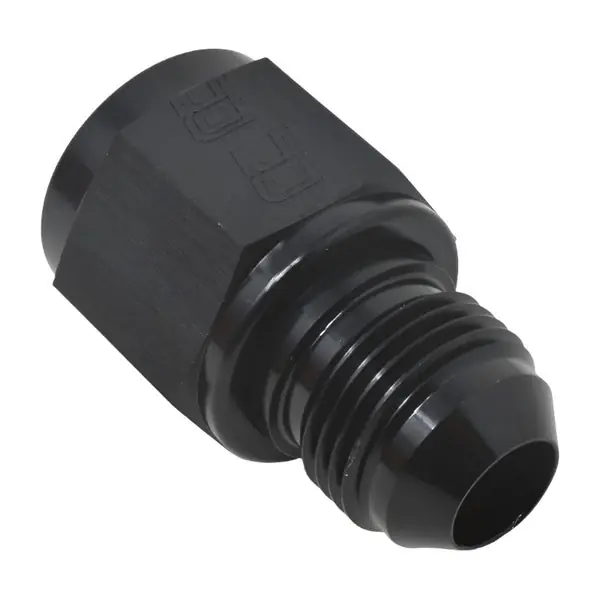 Russell Performance -8 AN Female to -6 AN to Male B-Nut Reducer (Black)