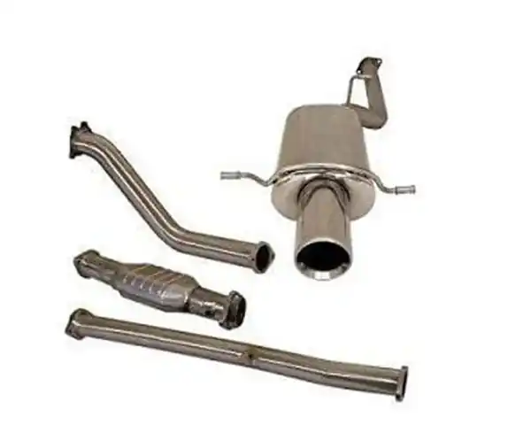 Turbo XS 02-07 WRX/STI Catted Standard Muffler Turboback Exhaust