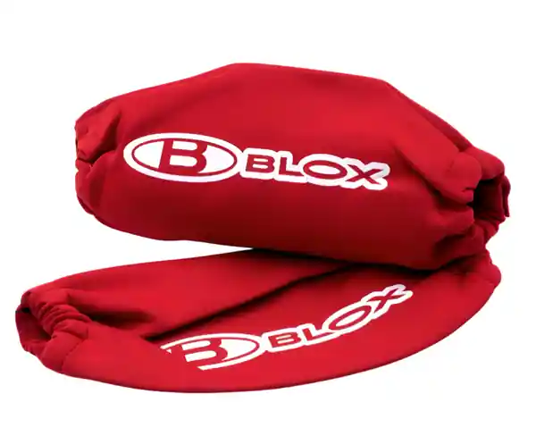 BLOX Racing Neoprene Coilover Covers - Red (Pair)