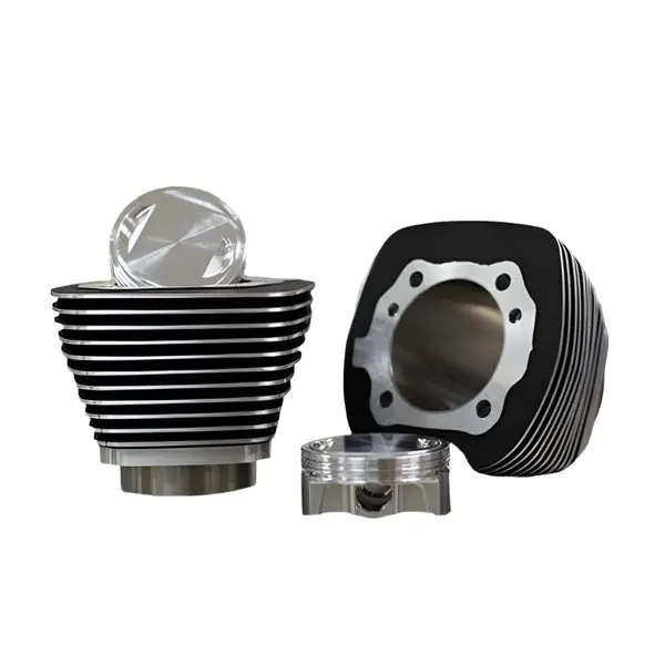 S&S Cycle 07-17 BT Models 110in Sidewinder Big Bore Kit - Wrinkle Black