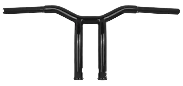 Burly Brand Dominator Raked Bar 10in - Gloss Black