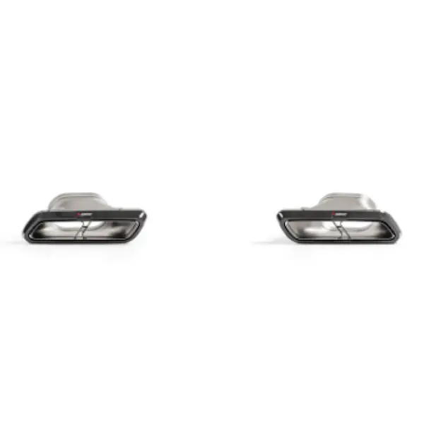 Akrapovic 2018 Mercedes Benz E63 (W213) Evolution Tail Pipe Set (High Gloss Carbon)