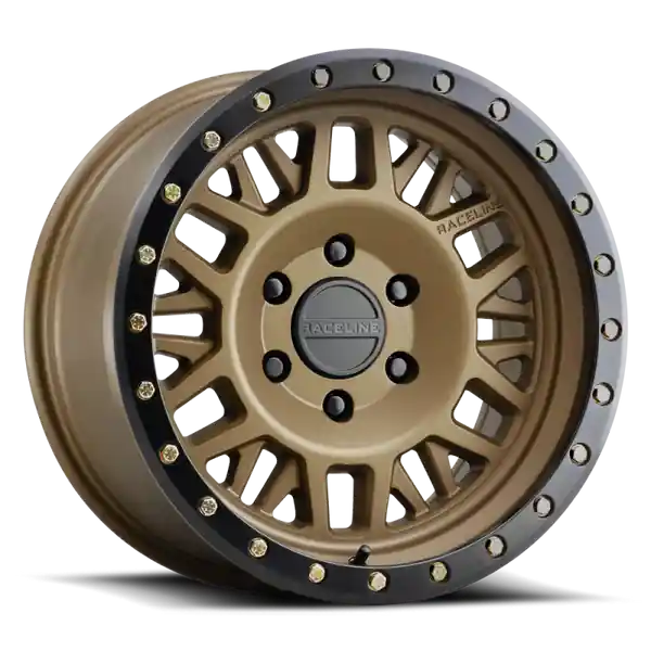 Raceline 951BZ Ryno 17x8.5in / 6x139.7 BP / 0mm Offset / 106.1mm Bore - Bronze Wheel