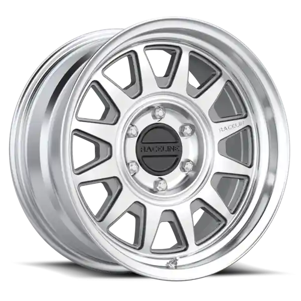 Raceline 952MC Aero 17x8.5in / 6x139.7 BP / 0mm Offset / 106.1mm Bore - Machined Wheel