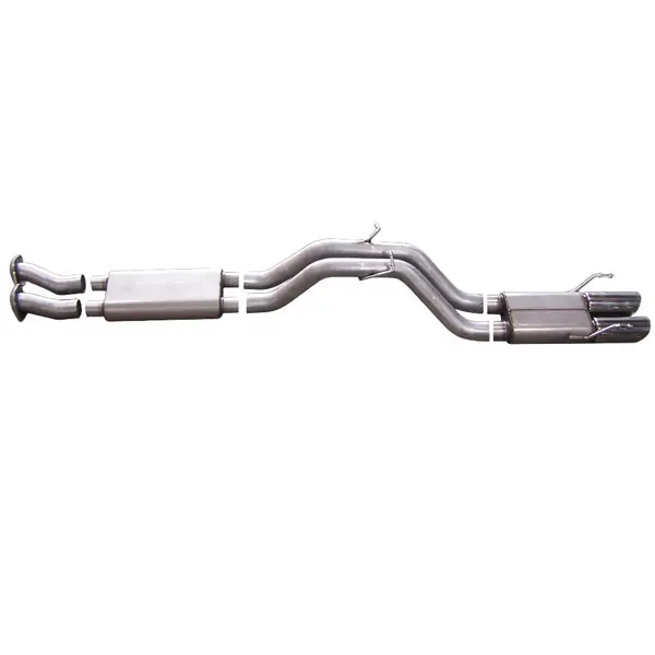 Gibson 06-10 Jeep Grand Cherokee SRT8 6.1L 3in Cat-Back Dual Exhaust - Stainless
